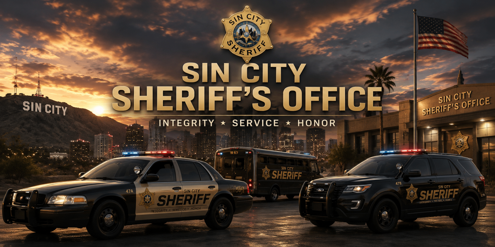 Sin City Sheriff's Office fleet